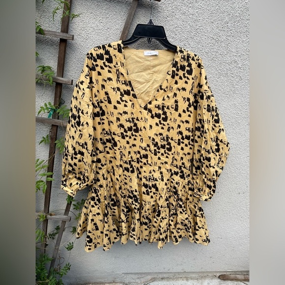 ANINE BING Peyton Dress in Painterly Leo Multi in Size Small NEW - Picture 13 of 14